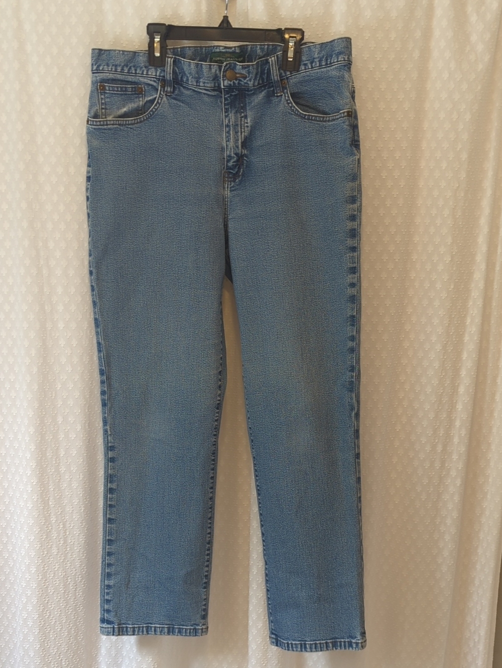 LRL Lauren Jeans Co. Y2K Classic Blue Jeans, Women's 14